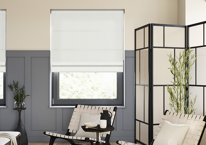 Norleigh, Soft Grey - Roman Blind - Image 3